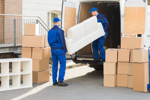 Man and Van service in Bow offering reliable moving solutions