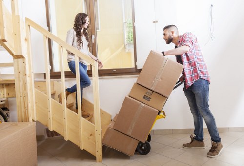 Modern technology integration in office moving services
