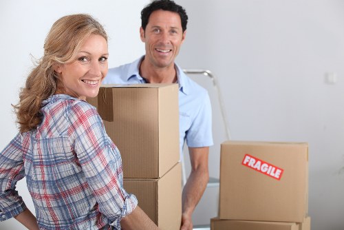 Efficient home setup with professional packing services